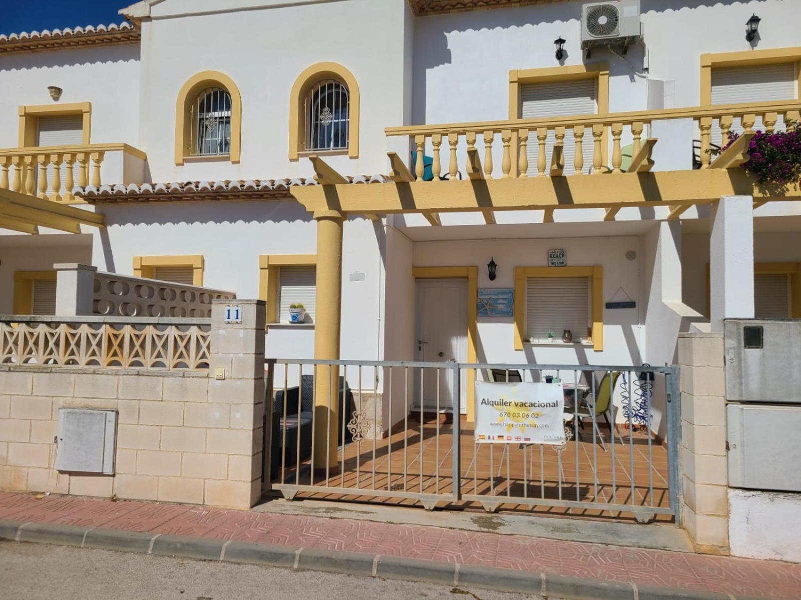 Bungalow Pueblo Mar En Els Poblets. Дения Екстериор снимка