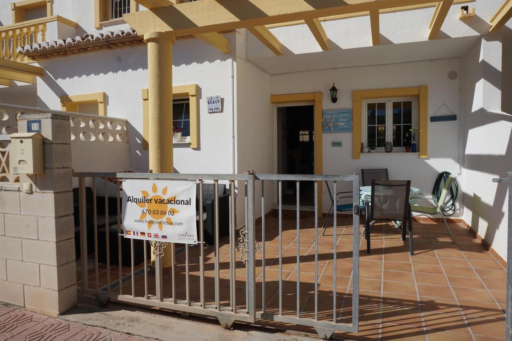Bungalow Pueblo Mar En Els Poblets. Дения Екстериор снимка